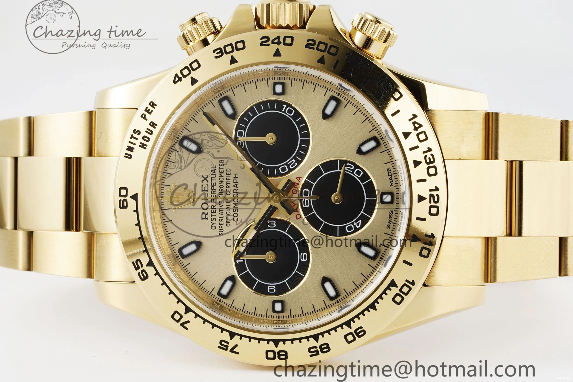 YG 116508 Best Dial YG on Edition Bracelet V2 Clean 1:1 Daytona SA4130 0405